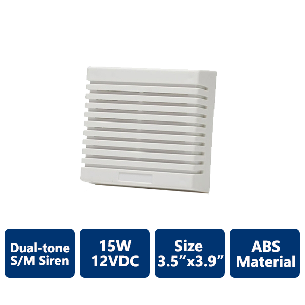 Electronic Sirens TRI-D15W
