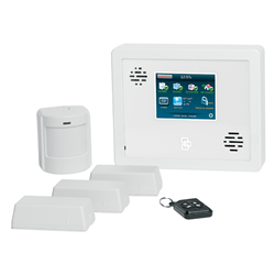 Interlogix Simon XTi Wireless Alarm System Kit with Motion, 3 Door, Fob