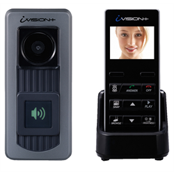 Optex Ivision+ Wireless Video Door Intercom With Portable Colour Monitor